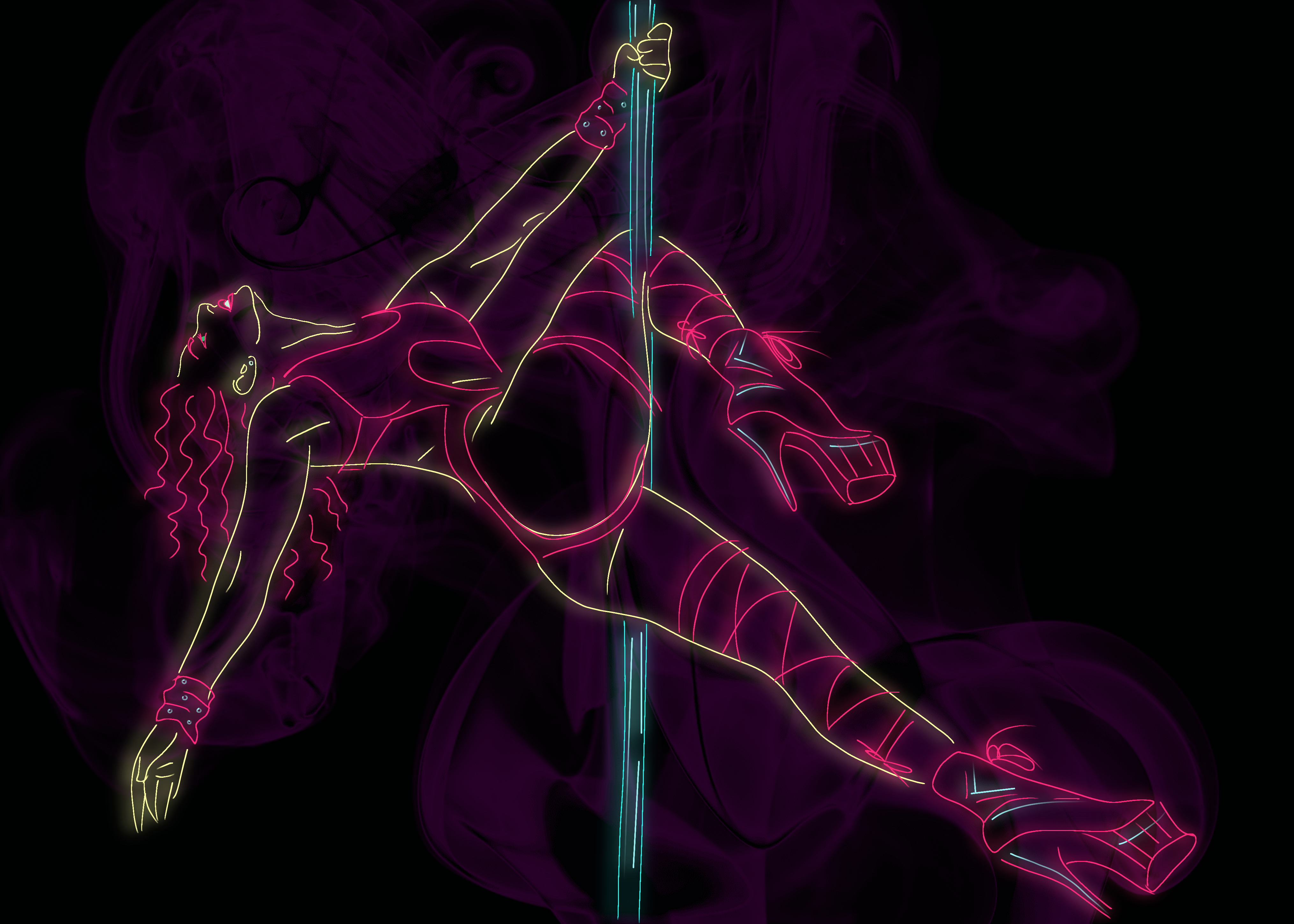Sensual Exotic Poledancer Queen V