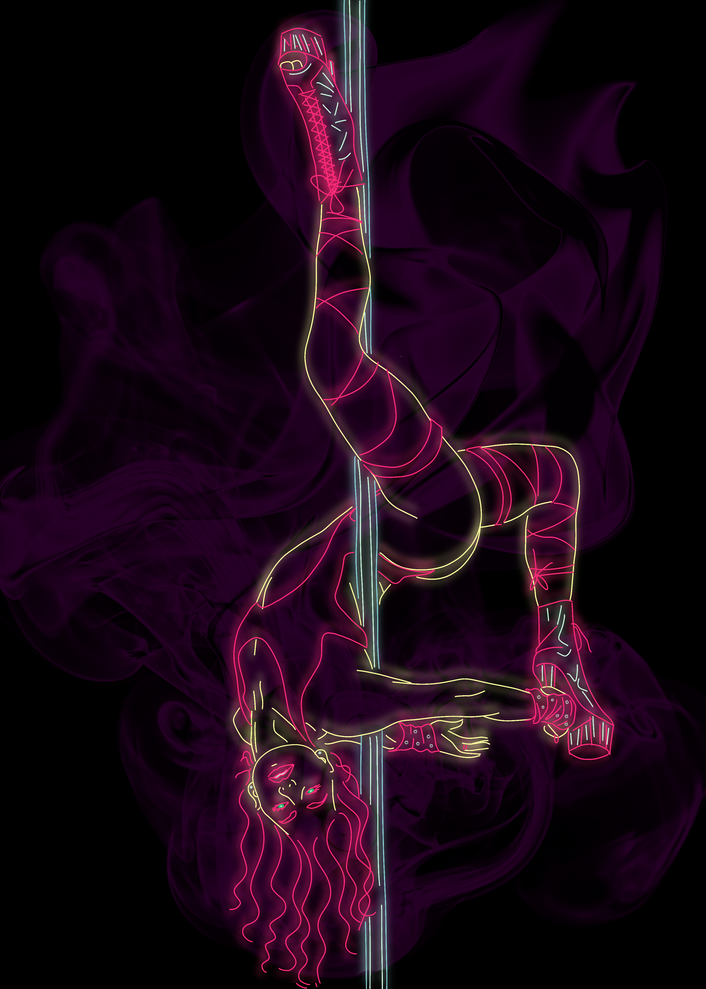 Sensual Exotic Poledancer Queen V 1