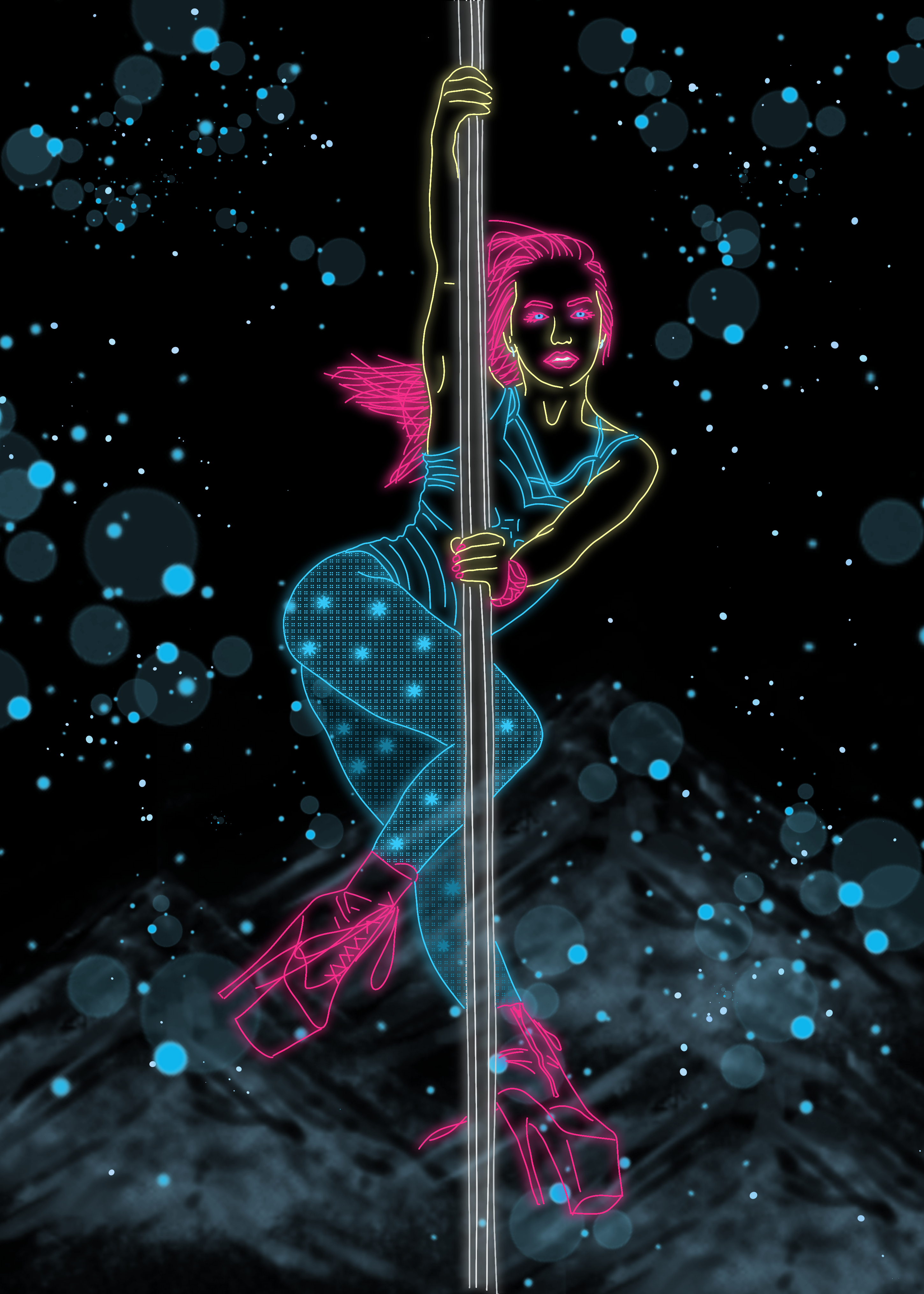 Exotic Poledancer Nina kozub