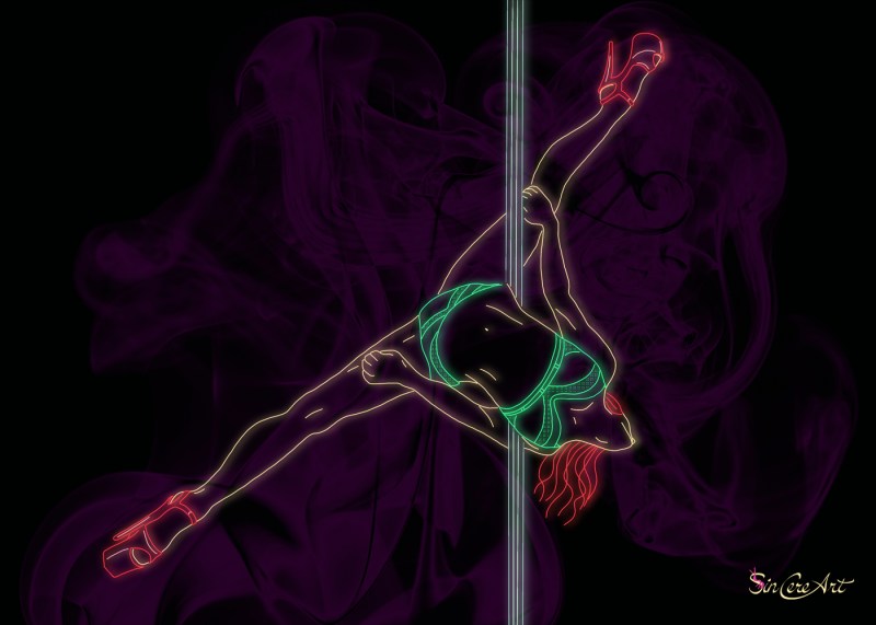 Superflexible exotic poledancer